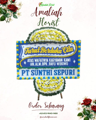Papan Bunga Duka di Sukamara