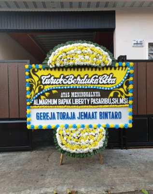 Papan Bunga Duka di Sukamara