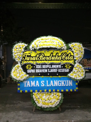 Papan Bunga Duka di Sukamara